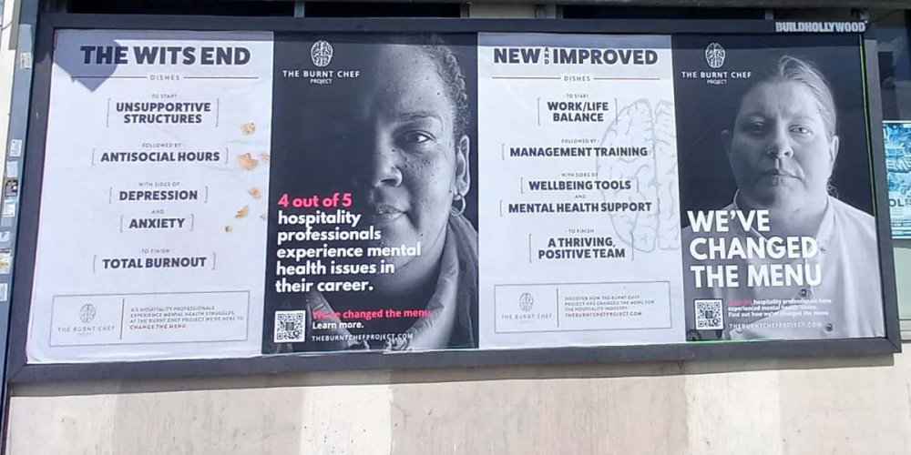 The Burnt Chef Project kicks off 'Change the Menu' campaign