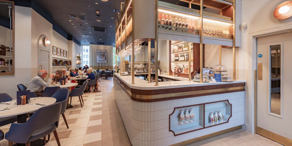 Carluccio's St Pancras reopens after renovation