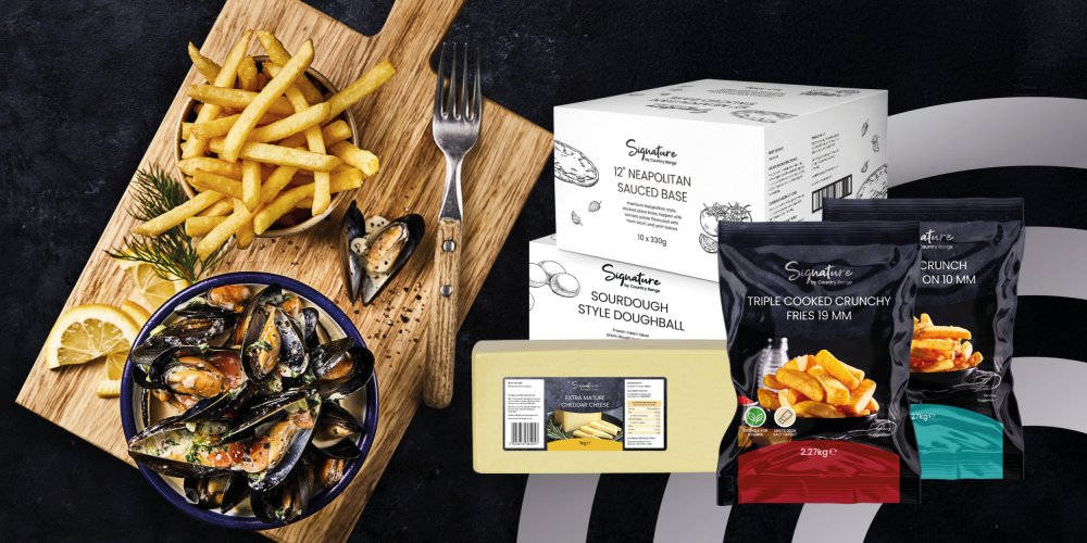 Elevate your menu with Signature by Country Range